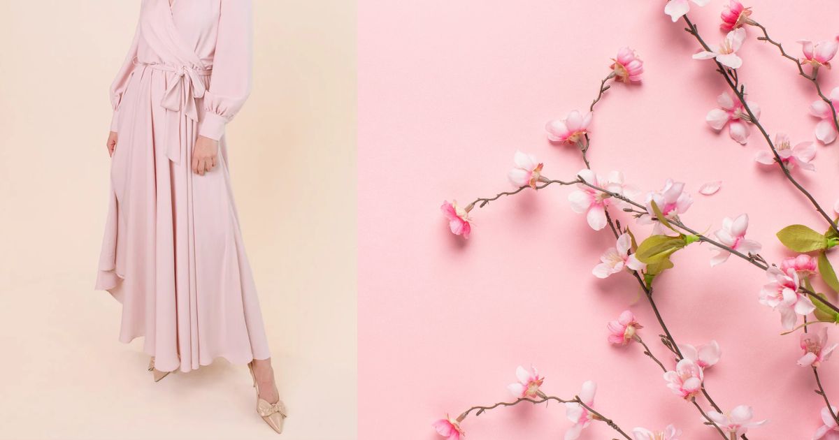 صورتی پودری (Powder Pink) – لطافت و زنانگی در اوج سادگی رنگ سال 1404