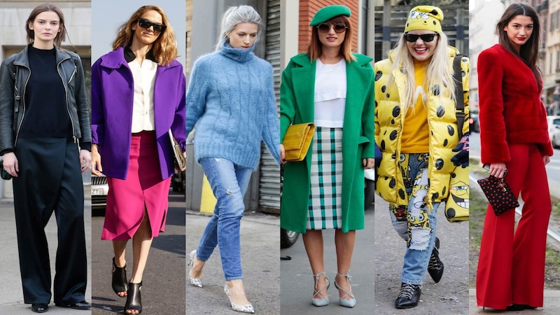 انتخاب روزمره لباس‌ها با توجه به روانشناسی رنگ‌ها
