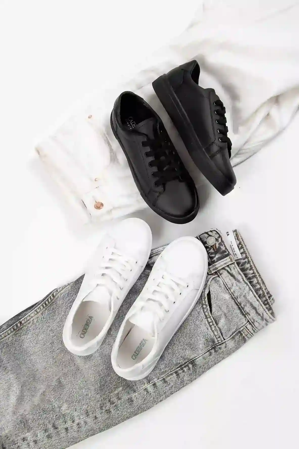 کفش اسپرت دخترانه برای مدرسه مشکی