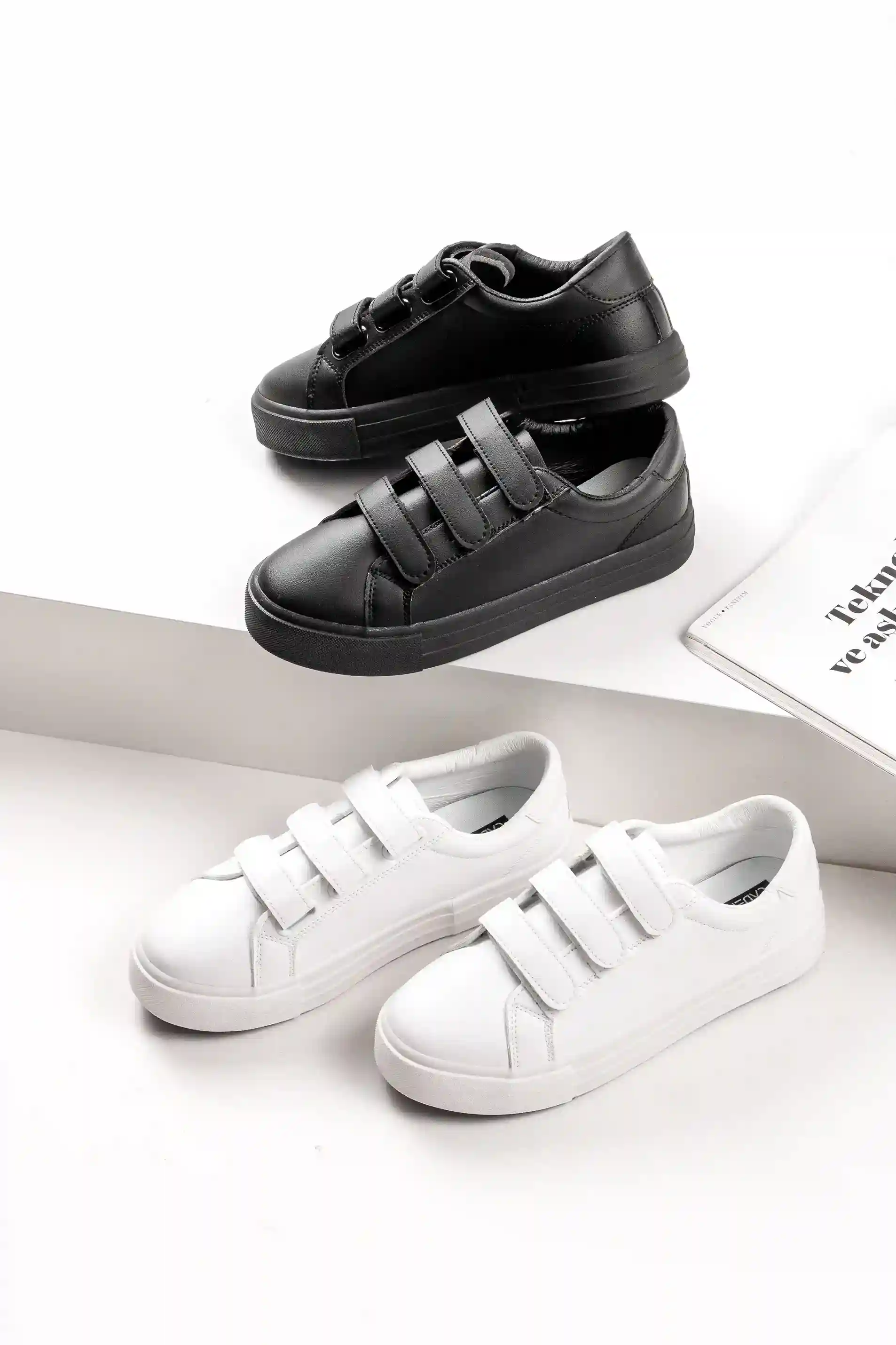 کفش اسپرت دخترانه برای مدرسه مشکی